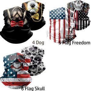 2 pcs Summer Cooling Neck Gaiter Magic Scarves